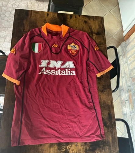 Maglia roma 2001 2002 home - roma,