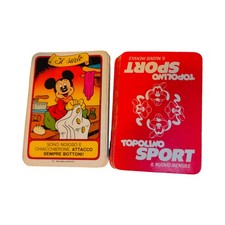lotto 34 carte topolino sport