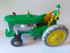 Trattore Elettrico Diesel Reversibile Vintage Marx Verde Non Ristrutturato Per Ricambi