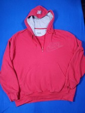 Nike Felpa Con Cappuccio Rossa