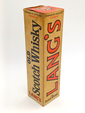 LANG'S OLD SCOTCH WHISKY - CONFEZIONE ORIGINALE ( VUOTA )