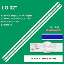KIT 3 BARRE STRIP LED 32"HD