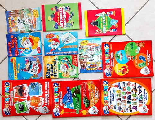 Sorpresine kinder catalogo - kinder,