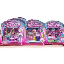 3 X Mini Barbie Land Bambola e