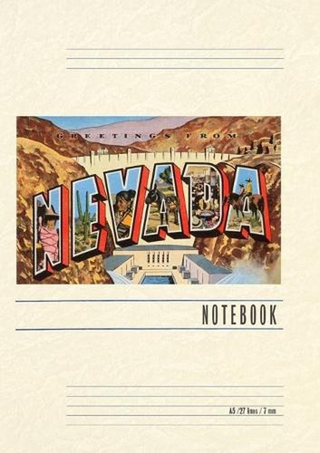 Vintage lined notebook - lined,