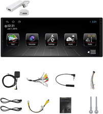 Autoradio 1 DIN 6.9 Pollici Multimedia Autoradio Stereo Video Touch Screen Letto