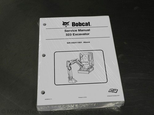 Bobcat 323 escavatore manuale - escavatore,