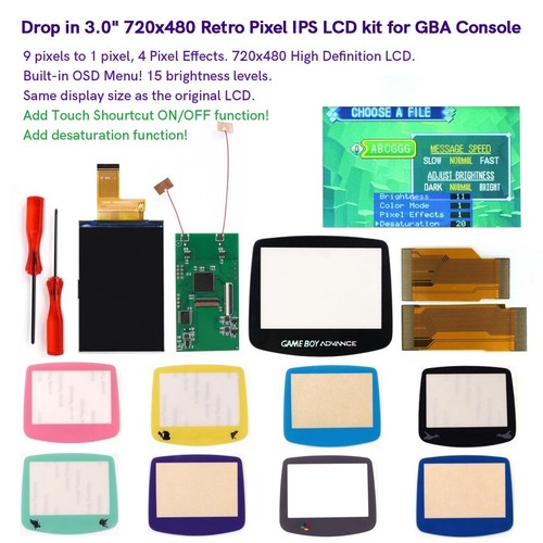 Drop 720x480 retro - drop, 3.0"