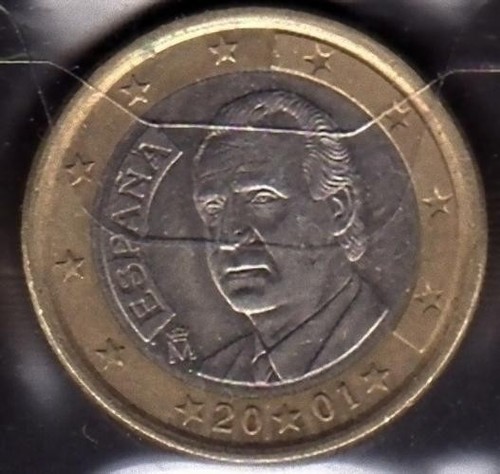 E323 moneta coin spagna 1 - coin,