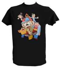 T shirt Carletto Uomo Bambino Principe Mostri Maglietta Cartoni Animati Anni 80