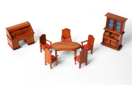 Casa bambole mobili legno - bambole,