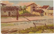 ILLUSTRATORE - ARTIST SIGNED - GHEDUZZI G. - DOPO LA BATTAGLIA -12701-