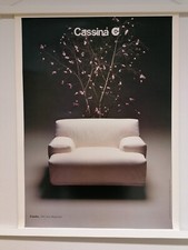 Poster Cassina Vintage del divano FIANDRA di Vico Magistretti del 1975