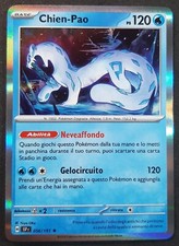 CHIEN-PAO 056/191 Rara Holo Foil in Italiano POKEMON SSP Scintille Folgoranti
