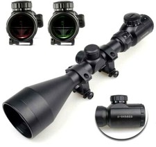 MIRINO OTTICO PRECISIONE PER FUCILE PER CARABINA RETICOLO ILLUMINATO 3-9x56EG