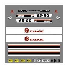 Kit Adesivi Decalcomanie Fiat
