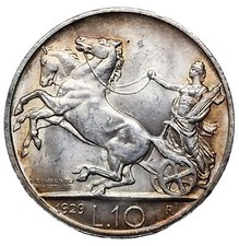 Regno D'Italia - 10 Lire 1929