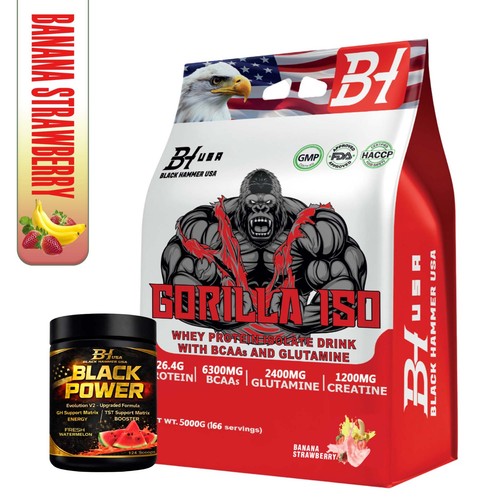 Gorilla iso whey protein 5kg - iso,