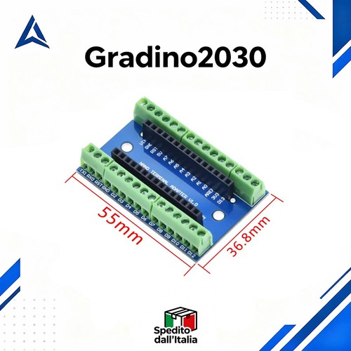 Basetta adattatore arduino - adattatore,