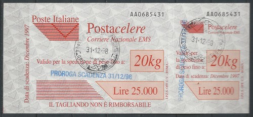 1998 italia postacelere - 1998,