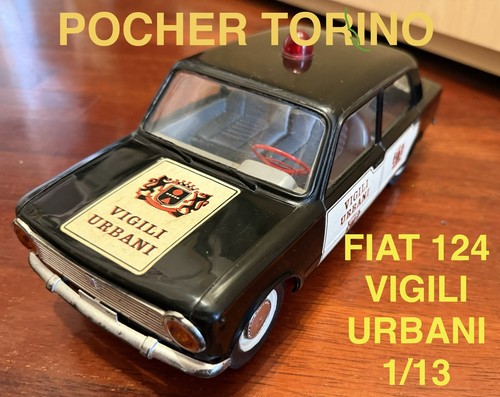 Pocher fiat 124 vigili - ✅,