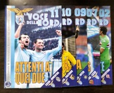 LAZIO LA VOCE DELLA NORD FANZINE IRRIDUCIBILI 2008/09  RIVISTA JUVE INTER DERBY 