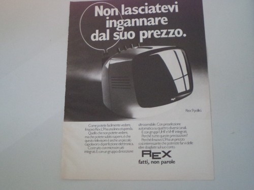 Advertising pubblicità 1975 - advertising,