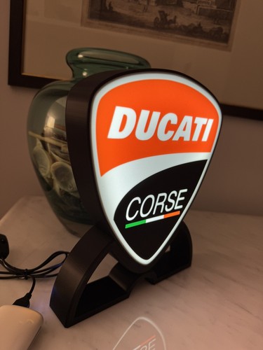 Insegna led ducati - led, corse