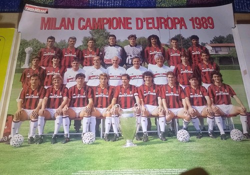 Poster milan campione europa - poster,