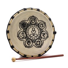 Tamburo sciamanico chakra con