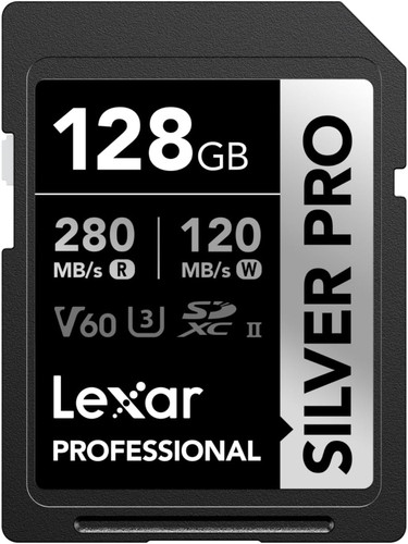 Silver pro scheda 128gb - silver,