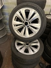 SET 4 CERCHI 18 BMW CON GOMME 245/45/18 ATACCO 5X120 8JX 18