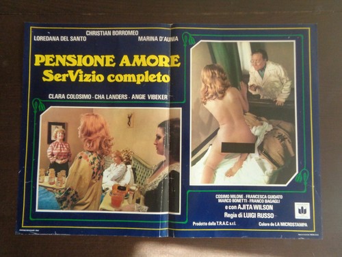 Fotobusta pensione amore - pensione,