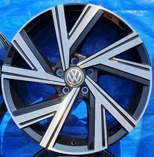 18 pollici VW Golf 8 VIII 5H GTI GTD Bergamo Cerchio in lega 5H0601025M Bicolore