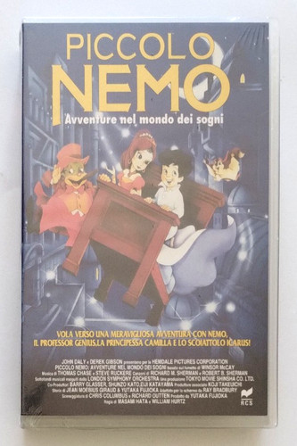 Vhs piccolo nemo - vhs, film