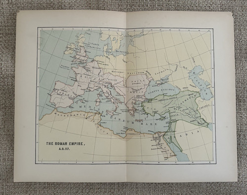Mappa antica impero - antica, romano