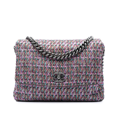 Chanel multicolor tweed à - cc,