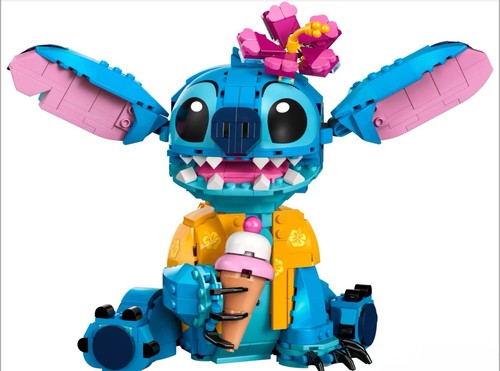 Stitch blu 744 pezzi - stitch,