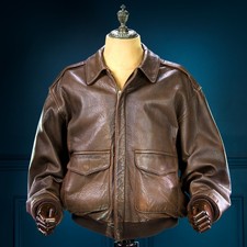 Giacca pelle da volo bomber