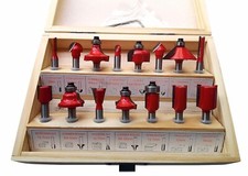 Set punte per fresatura - set, 15