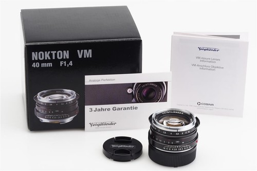 Voigtländer nokton 40mm - voigtländer, 1.4/40mm