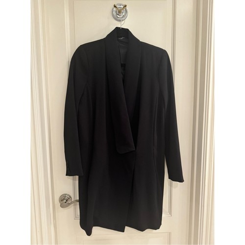 Zara black blazer dress - zara,