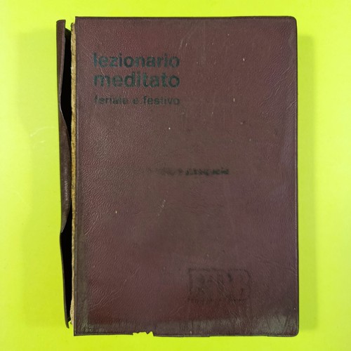 Lezionario meditato vol - lezionario,