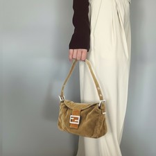 Fendi Mamma Baguette Corduroy