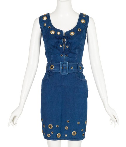 Abito smanicato moschino - abito, anni