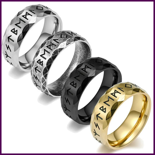 Anello runa amuleto vichingo - anello,