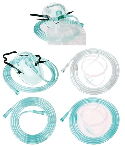 Maschera ossigeno senza dehp - ossigeno,