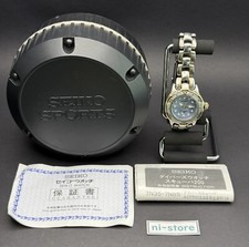 Orologio SEIKO Donna Subacqueo 7N85-0070 SCUBA 200m Quadrante Blu 30mm Qz JP Box - Rango C