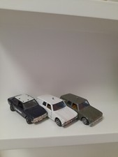 Lotto 3 Politoys Polistil Alfa Giulia SW Alfetta no Mebetoys Mercury Burago Lot