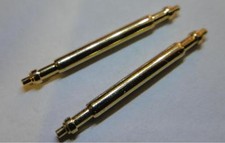 2 pezzi spille barra a molla